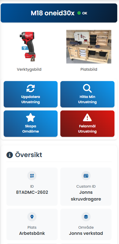 Kund använder Delabox